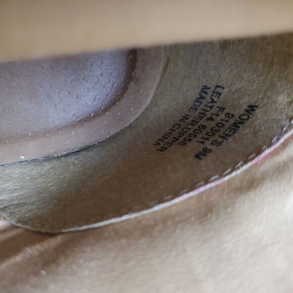 Sperry Top Sider Women's Shoes 9 Beige Harlow Wedge Lace Up Bootie Suede - Picture 10 of 10